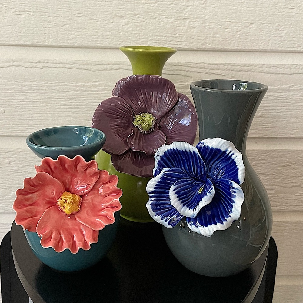 3 Anthropologie Vases